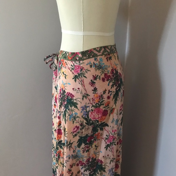 Plenty by Tracy Reese Floral Maxi Skirt Size XS - Picture 6 of 8